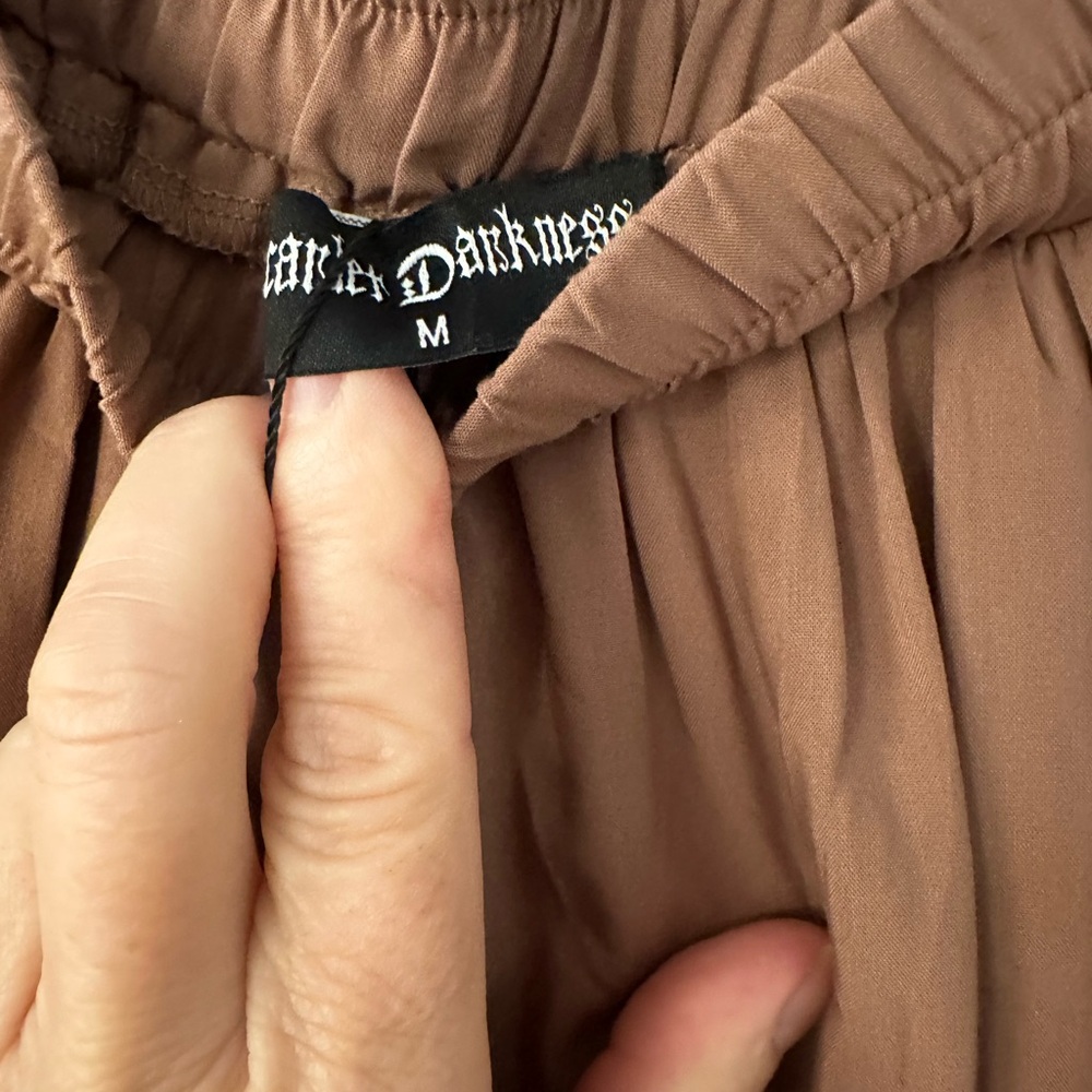 Scarlet Darkness NWT Women's TAN Maxi Skirt - Picture 4 of 7